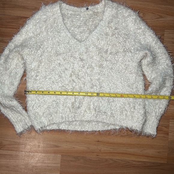 Anthropologie Ivory Knitted & Knotted Sweater Size Small - Picture 10 of 10